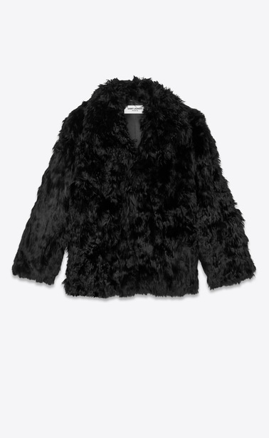 alpaca pea coat